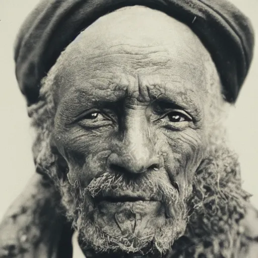 Prompt: old sudanese man, julia margaret cameron,