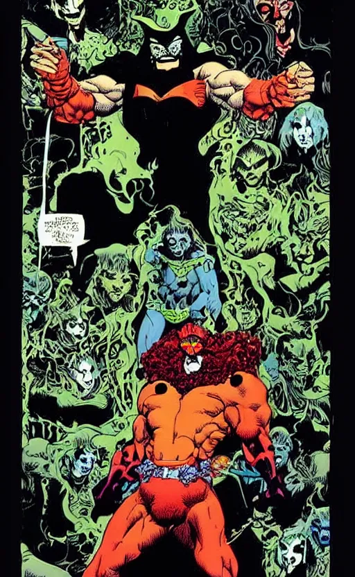 Image similar to Hades by frank miller