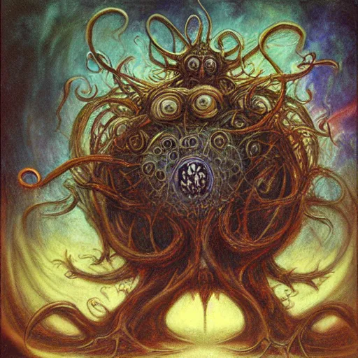 Image similar to azathoth by Brian Froud