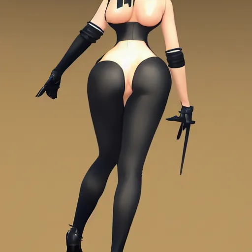 2B Bunny Girl - NieR Art