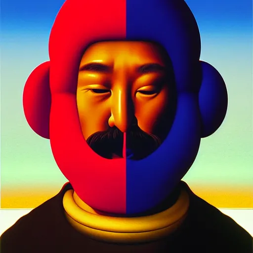 Prompt: medieval man by shusei nagaoka, kaws, david rudnick, airbrush on canvas, pastell colours, cell shaded, 8 k