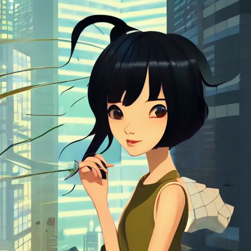 Image similar to raccoon. clean cel shaded vector art. shutterstock. behance hd by lois van baarle, artgerm, helen huang, by makoto shinkai and ilya kuvshinov, rossdraws, illustration,