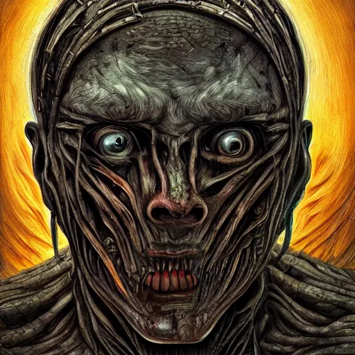 Image similar to bodyhorror portrait of yegor prosvirnin degraded abomination, photo - realistic, color image, 2 k, highly detailed, by h. r. giger