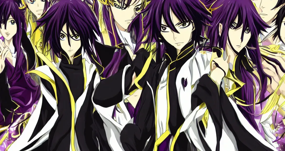 Discover Stunning Fanart of Lelouch Lamperouge from CODE GEASS