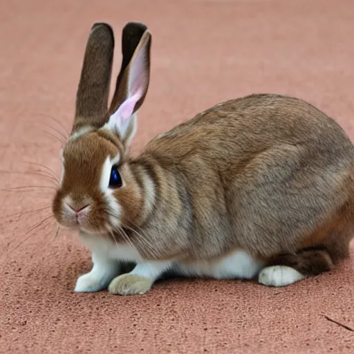 Image similar to a beautiful female bunny hybrid