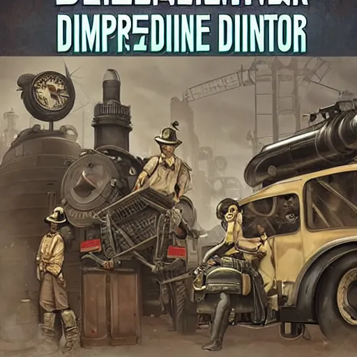 Image similar to dieselpunk