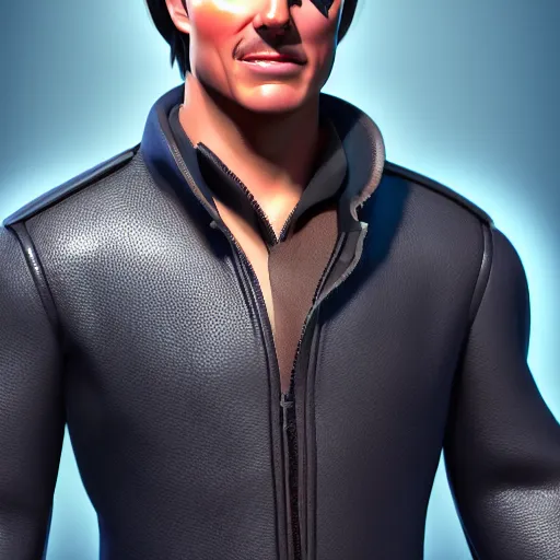 Image similar to tom cruise as a clash royale character, clash royale, concept art, octane render, unreal engine 5, highly detailed, high quality, 8 k, soft lighting, realistic face, path traced