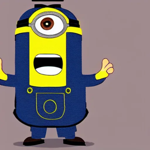 Prompt: Biblically accurate Minion