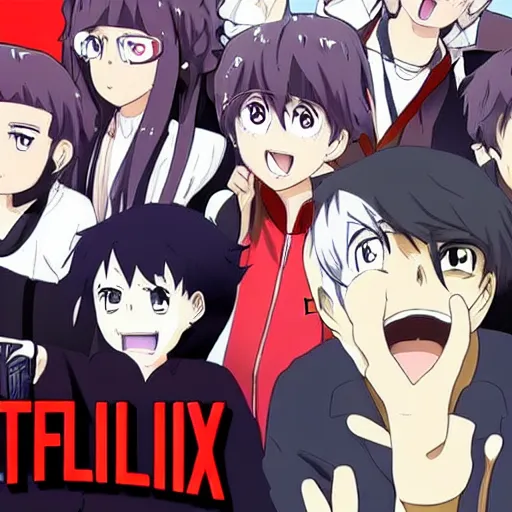 Image similar to netflix thumbnail for a new anime