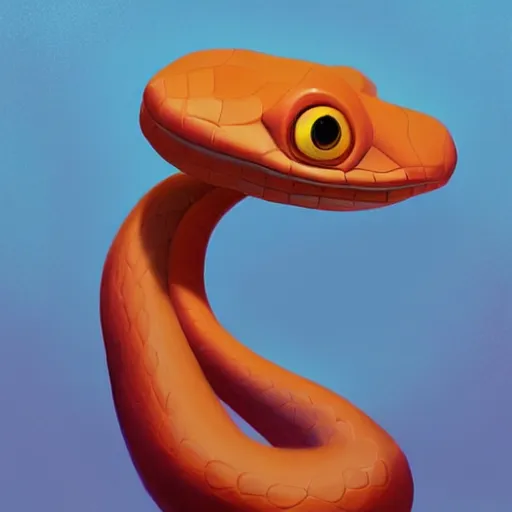 Image similar to goro fujita ilustration a pretty snake by goro fujita, painting by goro fujita, sharp focus, highly detailed, artstation