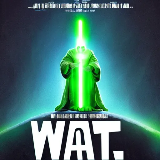 Image similar to “Movie poster for Yoda: A Star Wars Story”