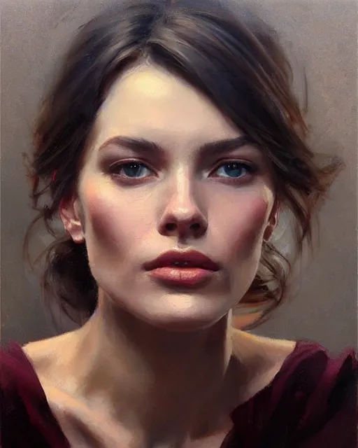 Image similar to karl - heinz urban!!!, fine - face, audrey plaza, realistic shaded perfect face, fine details. jeremy lipkin and michael garmash and rob rey