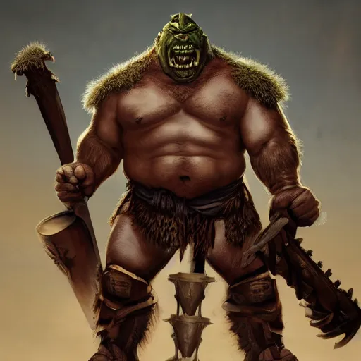 Image similar to upper body portrait of a heavily armoured hulking herculean chiseled john candy as a fantasy barbarian pirate orc ork, sunrays, cinematic lighting, photorealistic, octane render, 8 k, depth of field, 3 d, art by artgerm and greg rutkowski and alphonse mucha and uang guangjian and gil elvgren and sachin ten