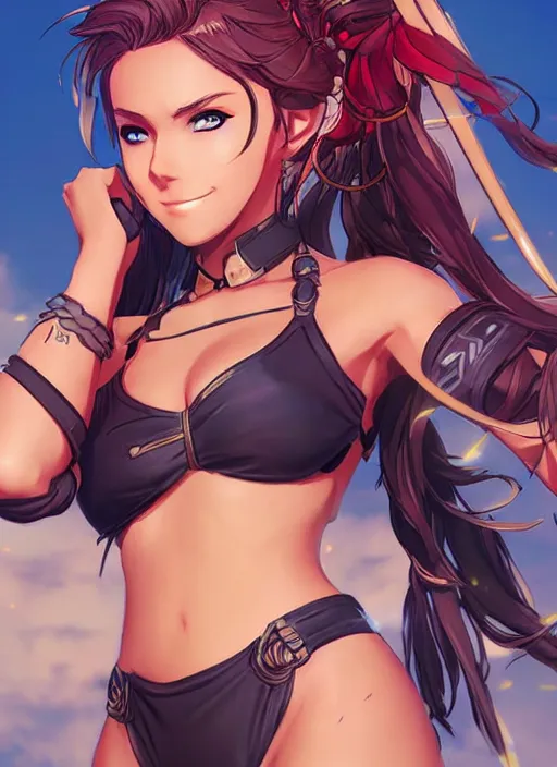 Summertime Bikini Warriors in apex legends as an anime | Stable Diffusion |  OpenArt