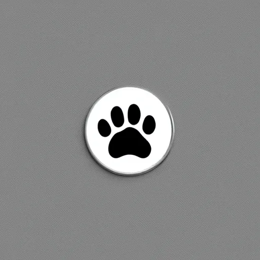 Image similar to Professional logo. Cat paw holding a coin. Pictorial logo, professional design.