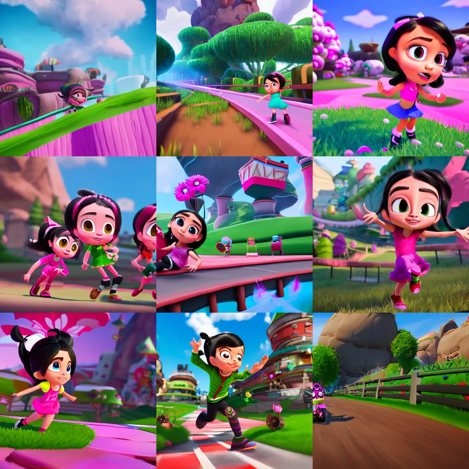 Vanellope von Schweetz - Loha verison - 600mb - v2.0, Stable Diffusion  LyCORIS