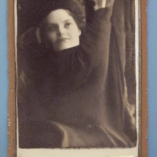 Prompt: woman, full length portrait do selfie with iphone, photo, 1 9 1 0