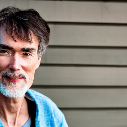 Prompt: dslr photo portrait still of 5 0 year old age 5 0 jacob collier at age 5 0!!!, 8 5 mm f 1. 8