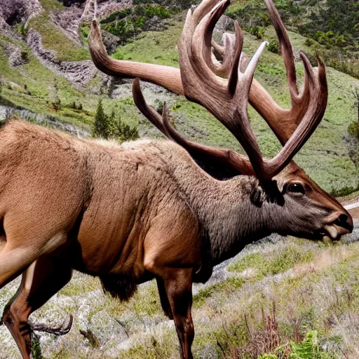 Image similar to megaloceras elk nature photography hd