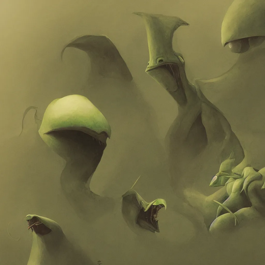 Image similar to metapod alien, octane render, very sharp, maurice sendak, beksinski, quint buchholz, charlie bowater, pranckevicius