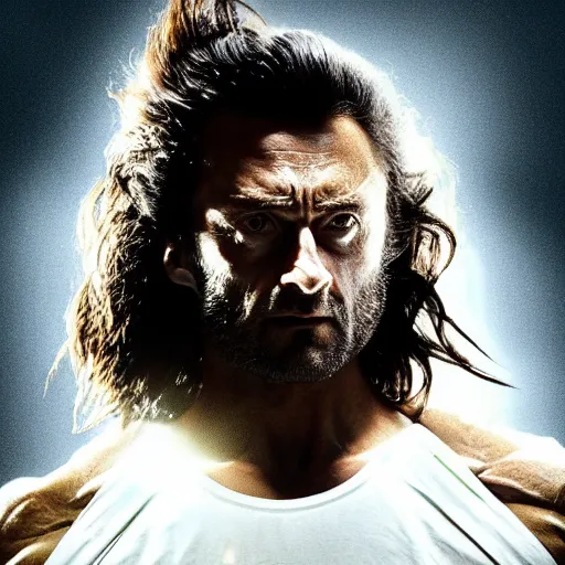 Prompt: svika pick as wolverine, realistic, dramatic studio lighting, dynamic light, movie poster