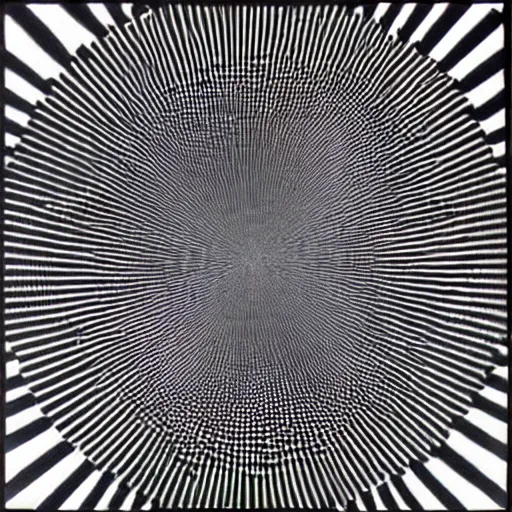 Image similar to optical illusion art, op art,