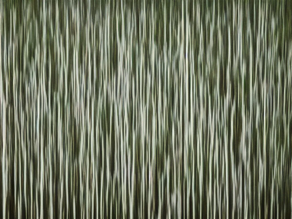 Image similar to long exposure photograph of eucalyptus trees by gursky