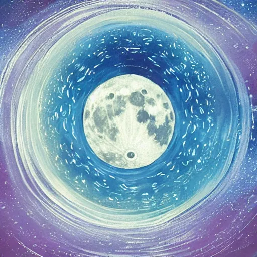 Prompt: full moon in aquarius