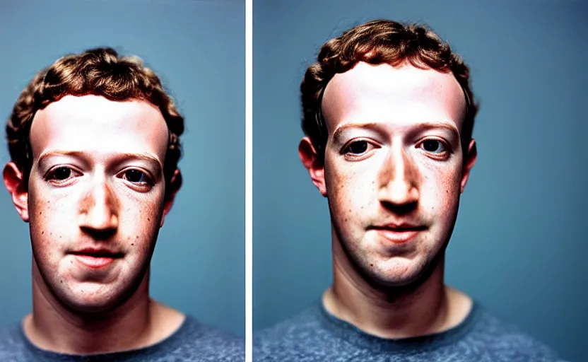 Image similar to 70s movie still full-lenght portrait of a Mark Zuckerberg, by Irving Penn, Cinestill 800t 35mm Eastmancolor, heavy grainy picture, very detailed, high quality, 4k, HD criterion, precise texture