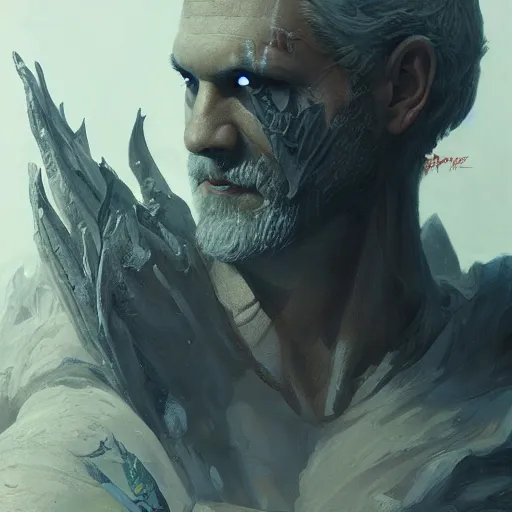 Prompt: portait of zeus fuced with lucifer, drark, marvel comics, dark, intricate, highly detailed, smooth, artstation, digital illustration by ruan jia and mandy jurgens and artgerm and wayne barlowe and greg rutkowski and zdislav beksinski