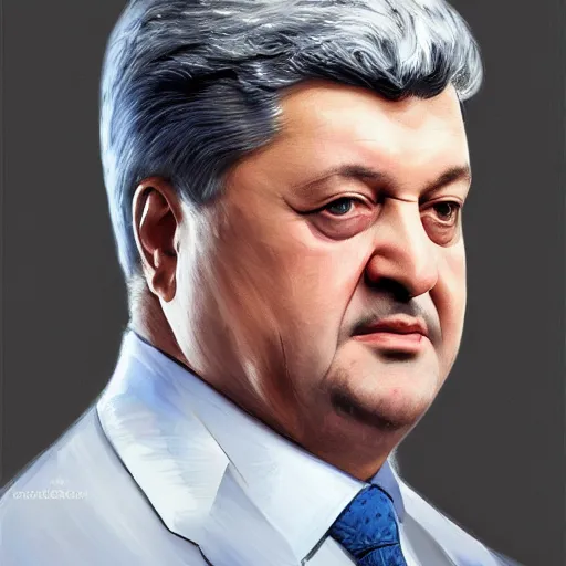 Prompt: perfectly - centered - portrait of a ex - president of ukraine, petro poroshenko, the perfect human male specimen, intricate, holding knife, elegant, super highly detailed, professional digital painting, artstation, concept art, smooth, sharp focus, no blur, no dof, extreme illustration, unreal engine 5, 8 k