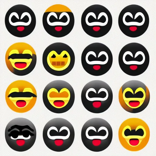 Prompt: fear emoji