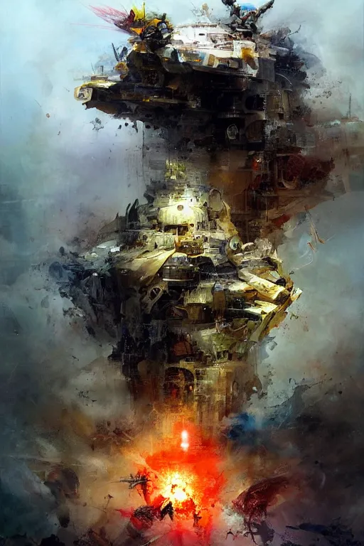 Prompt: he who lives for nothing is nothing. he who dies for the emperor is a hero., by ryohei hase, by john berkey, by jakub rozalski, by john martin