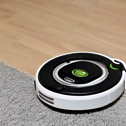 Prompt: Roomba scuba diving