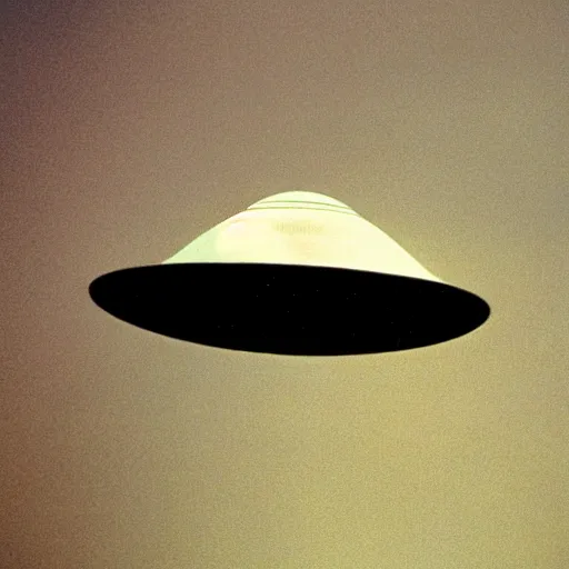 Prompt: the most high definition photographic evidence of a flying saucer.