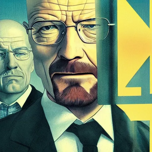 Prompt: walter white as lex luthor, high quality