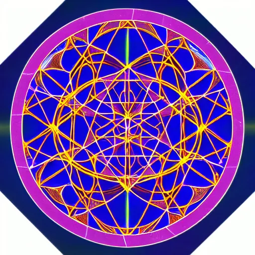 Prompt: sacred geometry