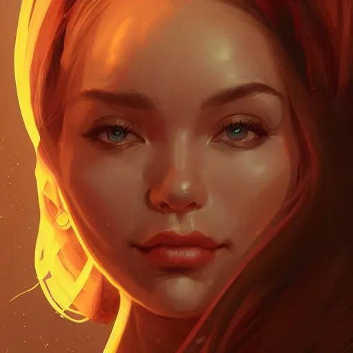 Image similar to an insanely detailed portrait of a smiling beautiful woman looking at you on the couch, in the style of peter mohrbacher, artgerm, dramatic lighting and composition, octane render, trending on artstation, concept art 8 k