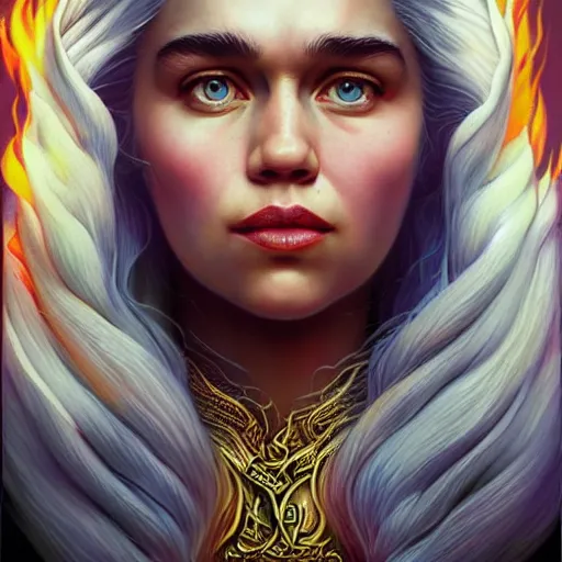 daenerys targaryen fire