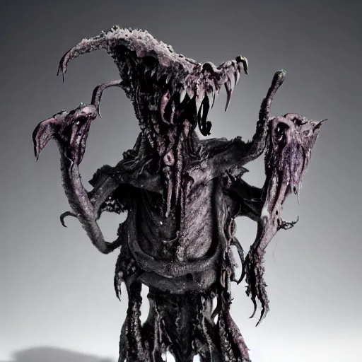 Image similar to unique monster from the abyss. interdimensional caretaker of the fallen. photo.