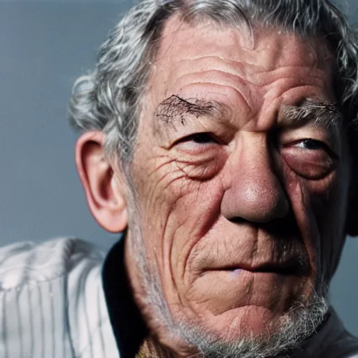 Image similar to picture of ian mckellen on a trapper keeper