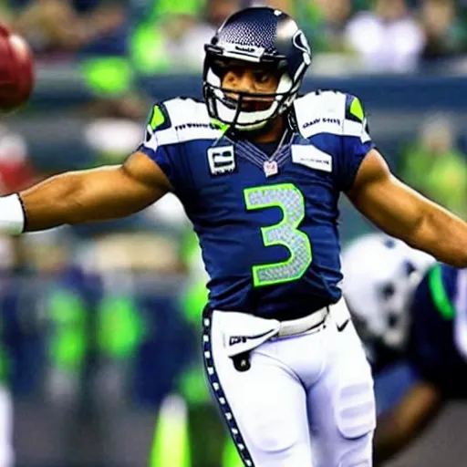 Prompt: russell wilson as a turtle