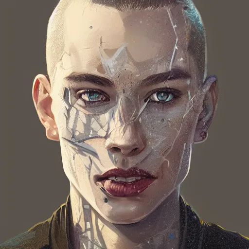 Image similar to highly detailed portrait 💀💎, in gta v, stephen bliss, unreal engine, fantasy art by greg rutkowski, loish, rhads, ferdinand knab, makoto shinkai and lois van baarle, ilya kuvshinov, rossdraws, tom bagshaw, global illumination, radiant light, detailed and intricate environment