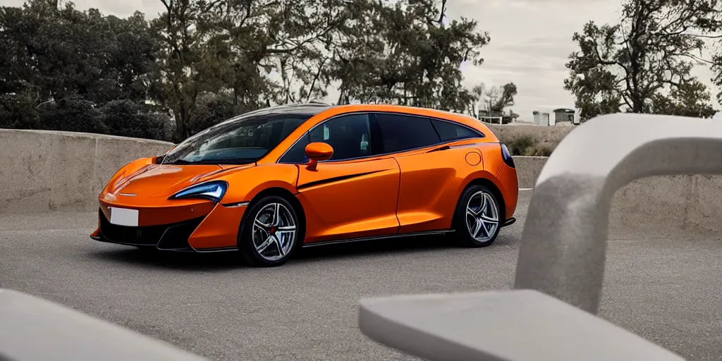 Prompt: “2022 McLaren Minivan”