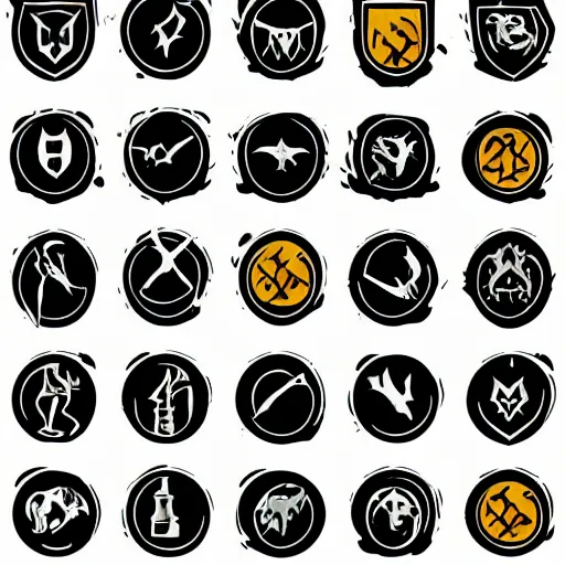 Image similar to magic potion iconography inventory game icon rpg fantasy ability icon logo diablo blizzard digital art, trending on art station kvlt by peder balke mystic high contrast bold colors noir