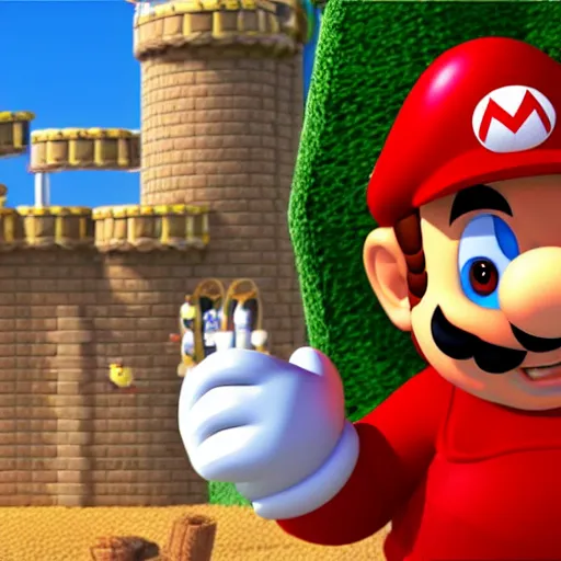 Image similar to antonio banderas wearing a super mario costume, extremely detailed, 8 k, photorealistic, cinematic atmosphere, award winning photography