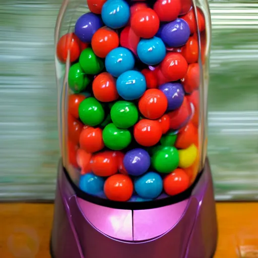 Prompt: a gumball machine