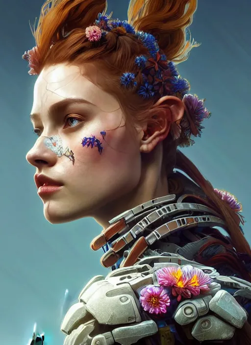 Prompt: portrait of a sad, organic virus, floral! horizon zero dawn machine, intricate, elegant, highly detailed, ray tracing, digital painting, artstation, concept art, smooth, sharp focus, illustration, art by artgerm and greg rutkowski and alphonse mucha, 8 k