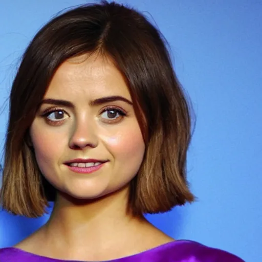 Prompt: jenna coleman claymation