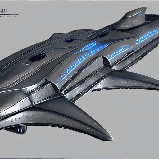 Prompt: starship made of advanced tech, oval design, armor plating on nose, dotted with leds, smooth, graceful design, figree decorations, gyroscopic engines, photo realism, unreal engine, trending on artstation